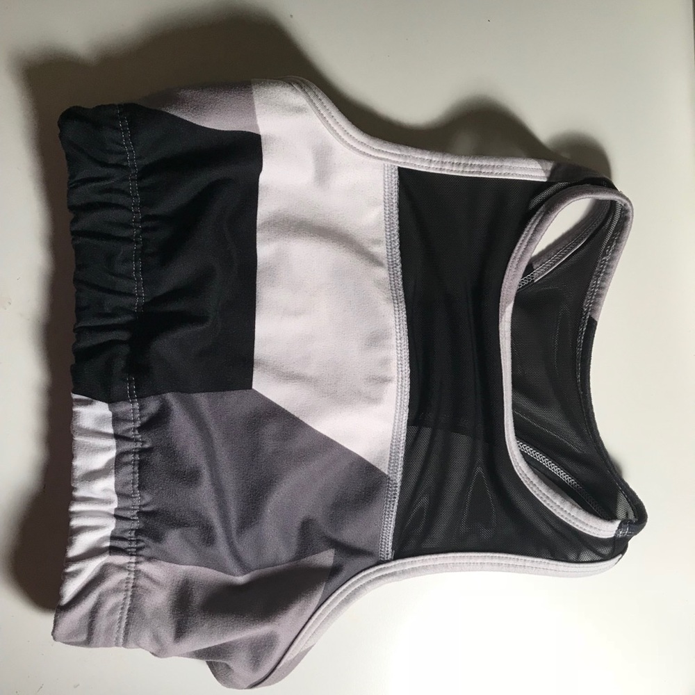 Mesh sports bra